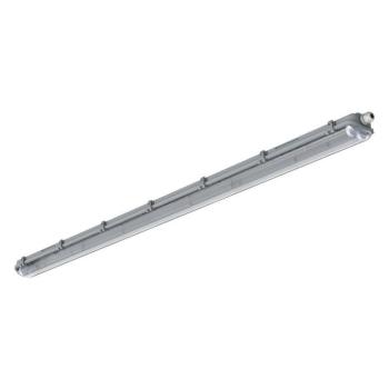 Modee Por-és Páramentes Armatúra 1500mm Üres 2xT8 (1589x93x62mm) A2-series, IP65 kép