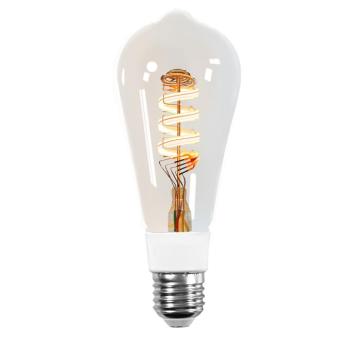 MOES Smart Matter Wi-Fi Edison Vintage Bulb, RGB+CW, 4.9W, 350 lm, E27 kép