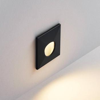 Molto Luce LED süllyesztett lámpa Wall 68R Sina SQ, fekete, CCT kép