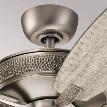 Monarch2 52-es mennyezeti ventilátor, antik ón csiszolt kép