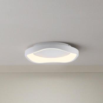 MONTA LED mennyezeti világítás, fehér, Ø 40 cm, fém, Switchdim kép