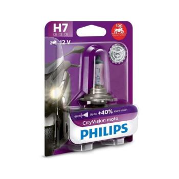 Motor izzó Philips X-TREME VISION MOTO 12972CTVBW H7 PX26d/55W/12V Phil-12972CTVBW kép