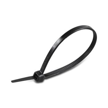 Műanyag kábelkötegelő, fekete, 100 db/csomag, 4,5x350mm, V-TAC, 11176 kép