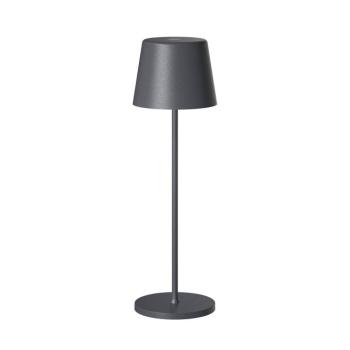 Müller Licht tint LED-es, újratölthető asztali lámpa Dalia, antracit kép