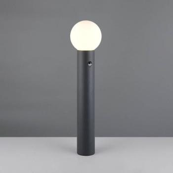 Mures ösvény lámpa, antracit, magasság 80 cm, fém, érzékelő kép