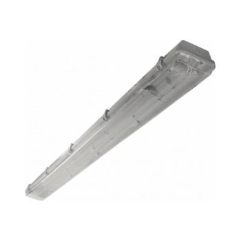 Műszaki fénycsöves lámpatest 2xG13/36W/230V 120 cm IP65 szürke SKU013644 kép