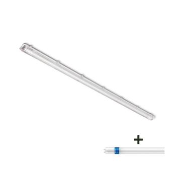 Nagy teherbírású fluoreszkáló lámpa+LED Fénycső érzékelővel Philips G13/24W/230V KB0213+P6338 kép