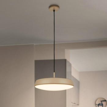 Nala LED függő világítás, bézs, fém/műanyag, Ø 35 cm kép