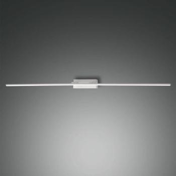 Nala LED tükörvilágítás, fehér, szélesség 110 cm, fém kép