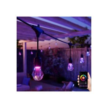Nanoleaf NF084K02-20SLO - LED RGBWIC Dimmelhető füzér GIRLANDA 20xLED 15m Wi-Fi IP65 NF084K02-20SLO kép
