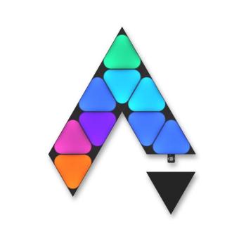 Nanoleaf Shapes Black Mini Triangles Expansion Pack 10PK kép
