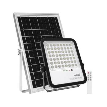 Napelem LED reflektor SAHARA 250W 2750lm 6000K IP65 5m kábellel 3210220 VITO kép