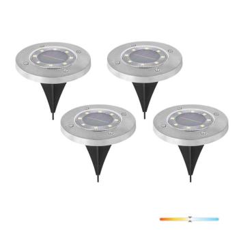 Napelemes kerti lámpa LED CLAVO G2 4000K IP44 4 db-os LED2B csomag, 0,1W, természetes fehér, CRI≥70, KOBI-004508 kép