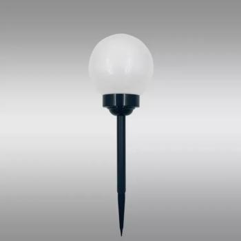 Napelemes lámpa LABDA 10CM BLACK EKO0595 kép