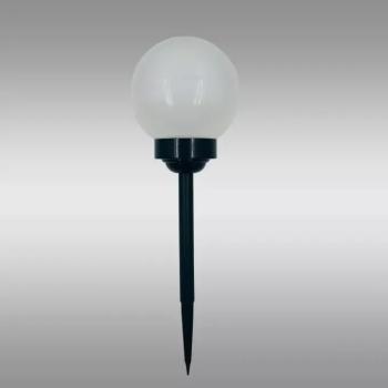 Napelemes lámpa LABDA 20CM BLACK EKO0589 kép