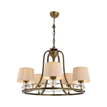 NARA láncos csillár 5xE27/40W/230V sárgaréz 301AUR1112 kép