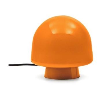 Narancssárga asztali lámpa üveg búrával (magasság 20 cm) Reig – Kave Home kép