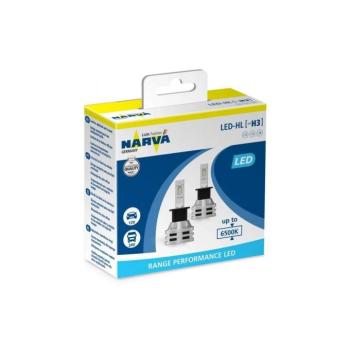 KÉSZLET 2x LED Autó izzó H3 PK22s/19W/12V 6500K - Narva 18058RPNVAX2 NAR-18058RPNVAX2 kép
