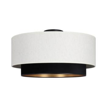 NATIA mennyezeti lámpa 1xE27/60W/230V, átmérő 45 cm, fehér/fekete H0229 kép