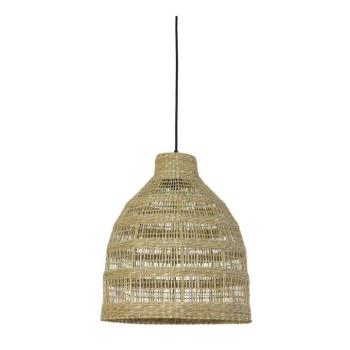 Natúr színű függőlámpa tengerifű búrával ø 38 cm Sagar – Light & Living kép