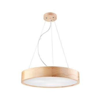 NATURAL 3xE27/60W/230V mennyezeti lámpa, 47 cm, fenyő LD PD 6.3/z SOSNA NATURAL kép