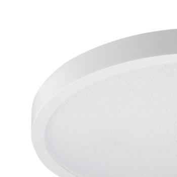 Navara-Starry LED mennyezeti világítás, fehér, Ø 27,5 cm, 4 000 K kép