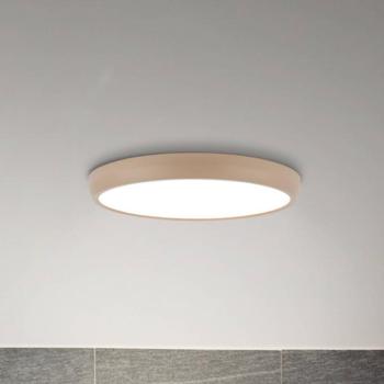 Navaro LED mennyezeti világítás, bézs/fehér, Ø 38 cm, 4 000 K kép