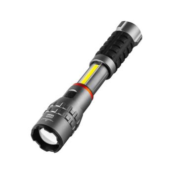 NEBO NEB-0031-G SLYDE KING 4K zseblámpa, 4000 lumen, 2600mAh, alumínium burkolat, IPX7, zoom, 2 funkciós kép