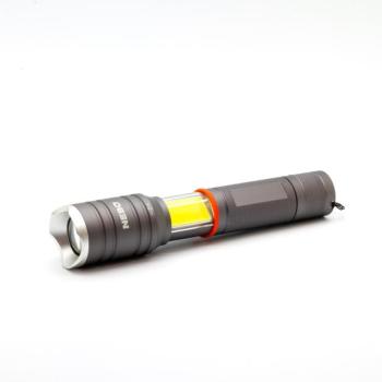 NEBO NEB-6746-G TAC SLYDE zseblámpa, 300 lumen, zoom, alumínium burkolat, IPX4, 5 féle üzemmód, elemes működés kép