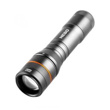 NEBO NEB-FLT-0014-G Newton 500 zseblámpa, 500 lm – 30 lm, 4 funkció, IP67, 4x zoom kép