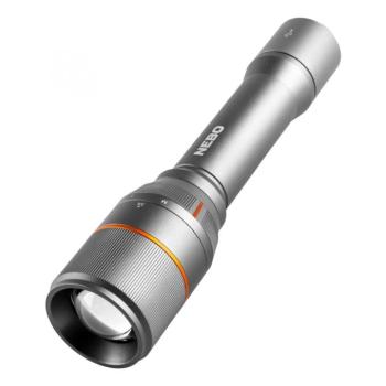 NEBO NEB-FLT-0021-G Davinci 3500 zseblámpa, 3500 lm – 70 lm, 4 funkció, IP67, 3x zoom, PowerBank funkció, 4500 mAh kép