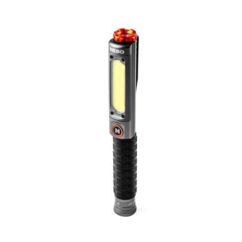 NEBO NEB-FLT-1033-G BIG LARRY PRO + zseblámpa és szerelőlámpa, 600-40 lumen, akkumulátoros, IPX7, mágneses talp kép