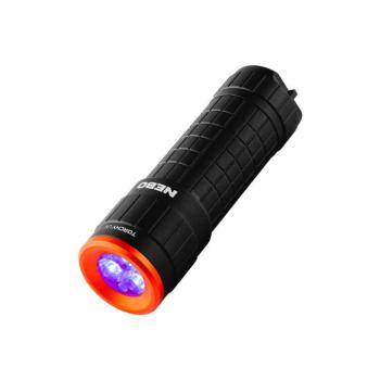 NEBO NEB-FLT-1061-G TORCHY UV lámpa, Dual UV-A technológia, 2 féle világítási mód, alumínium kialakítás, IPX4 kép