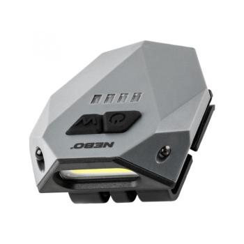 NEBO NEB-HLP-0004-G Einstein Cap, sapkalámpa, 50 – 5 lm, IPX5, 3 üzemmód, 500 mAh kép