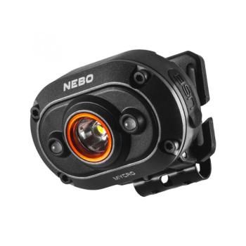 NEBO NEB-HLP-0011-G Mycro Headlamp, 400 lm fejlámpa, IP67, 3 üzemmód, 500 mAh kép