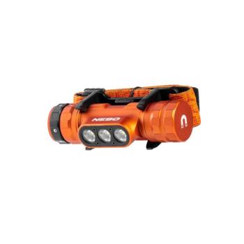 NEBO NEB-HLP-1006-G Master Series HL1000 fejlámpa, 1000 lm – 30 lm, 138 m, 5 funkció, IP67, mágneses, USB-C kép