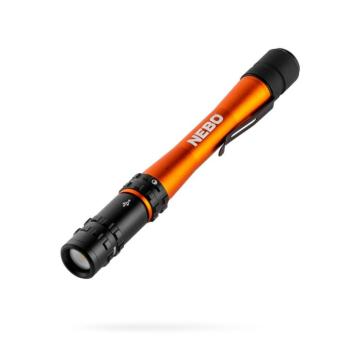 NEBO NEB-POC-1002-G Master Series PL500 toll-lámpa, 500 lm – 25 lm, 70 m, zsebcsipesz, mágneses, USB-C
