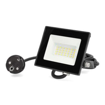 Nedis LLFL11BLK LED reflektor 20W, IP44, 4000 K, 1620 lm, 220 – 240 V AC 50/60 Hz, Energiaosztály: F