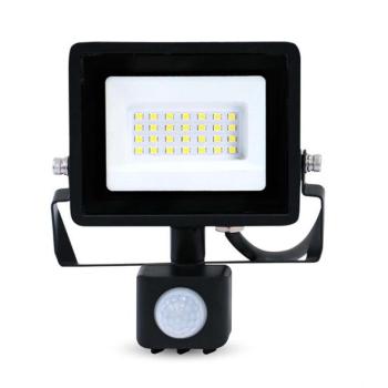 Nedis LLFLP16BLKmozgásérzékelős LED reflektor 20W, IP44, 4000 K, 1620 lm, 220 – 240 V AC 50/60 Hz, Energiaosztály: F kép