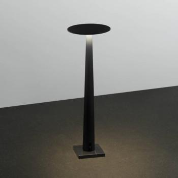 NEMO LED tölthető asztali világítás Portofino, fekete, márvány kép