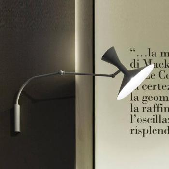 Nemo Mini Lampe de Marseille fali világítás szürke matt kép