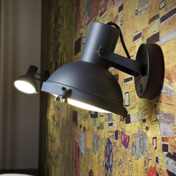 Nemo Projecteur 165 fali lámpa, éjkék kép