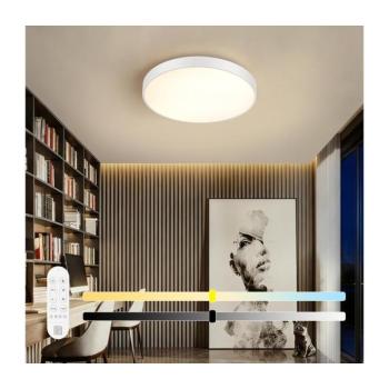 NEO 07251L -LED Dimmelhető lámpa SEMPLICI 36W/230V Wi-Fi Tuya fehér + távirányító 07251L