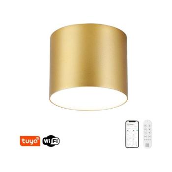 NEO 07318L - LED dimmelhető mennyezeti lámpatest RONDATE 32W/230V 16,5 cm Wi-Fi Tuya arany 07318L kép