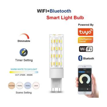 NEO 07763CDO - 3 darabos LED CCT szett, dimmelhető G9/4W/230V izzó, Wi‑Fi Tuya + távirányító 07763CDO kép