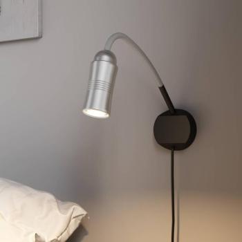 Neo! Flex Hotel II LED falilámpa, alumínium/ezüst kép