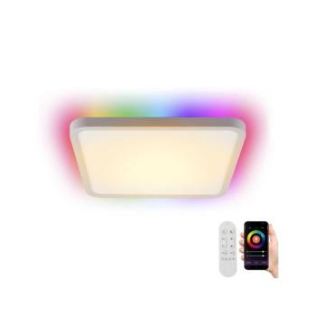 NEO 07168-W40-LED RGB+CCT Dimmelhető lámpa 50W/230V Wi-Fi Tuya fehér + távirányító 07168-W40 kép