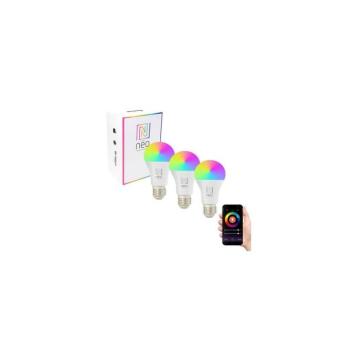 NEO 07743C-KÉSZLET 3xLED RGB+CCT Dimmelhető izzó E27/11W/230V 2700-6500K Tuya 07743C kép