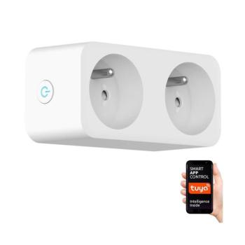 NEO 07751L - Intelligens aljzat elosztó NEO LITE 2x16A/230V Wi-Fi Tuya 07751L kép