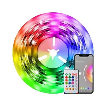 NEO 07775L- LED RGB+CCT Dimmelhető szalag 48W/230V 10 m IP65 Wi-Fi Tuya + távirányító 07775L kép
